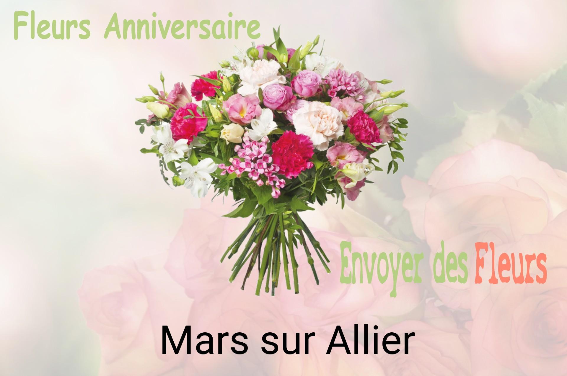 Bouquet de fleurs d’anniversaire livré à Mars-sur-Allier
