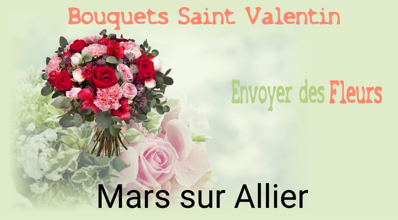 Roses de Saint-Valentin livrées à Mars-sur-Allier